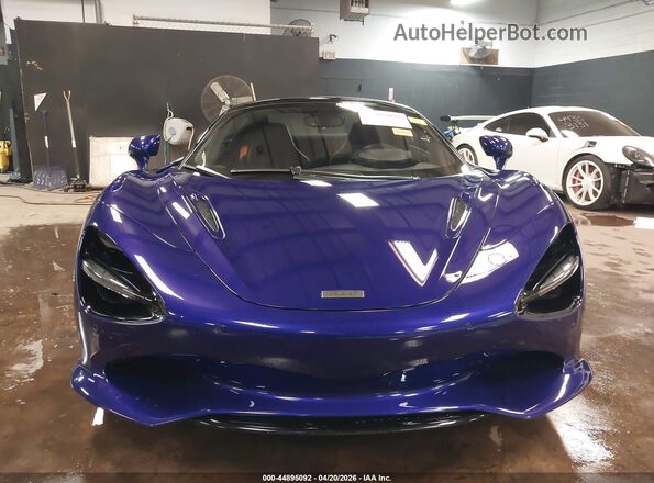 SBM14BCA4SW009459 2025 MCLAREN 750S Синий Вид задней части салона