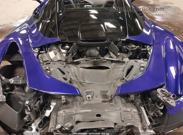 SBM14BCA4SW009459 2025 MCLAREN 750S Синий Вид сзади