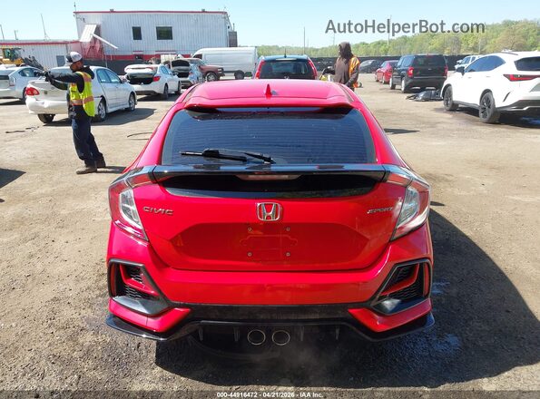 SHHFK7G44LU219375 2020 HONDA CIVIC Red 