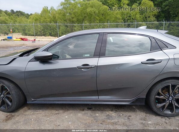SHHFK7H40KU204403 2019 HONDA CIVIC Gray 360 interior view