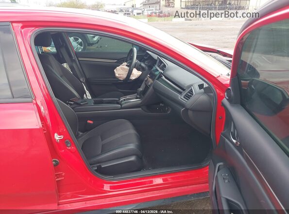SHHFK7H40LU222644 2020 HONDA CIVIC Red Widok wnętrza z przodu