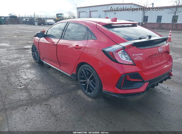 SHHFK7H40LU222644 2020 HONDA CIVIC Red Tył lewy