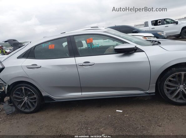 SHHFK7H42MU414567 2021 HONDA CIVIC Silver Vista interior trasera
