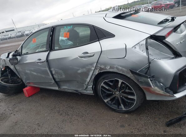 SHHFK7H42MU414567 2021 HONDA CIVIC Silver Vista interior de 360 grados