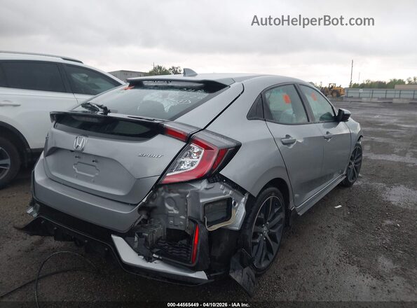 SHHFK7H42MU414567 2021 HONDA CIVIC Silver 
