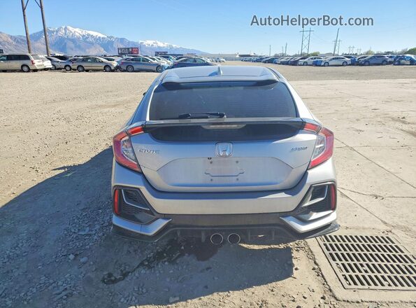 SHHFK7H47LU214377 2020 HONDA CIVIC Серебряный Вид сзади