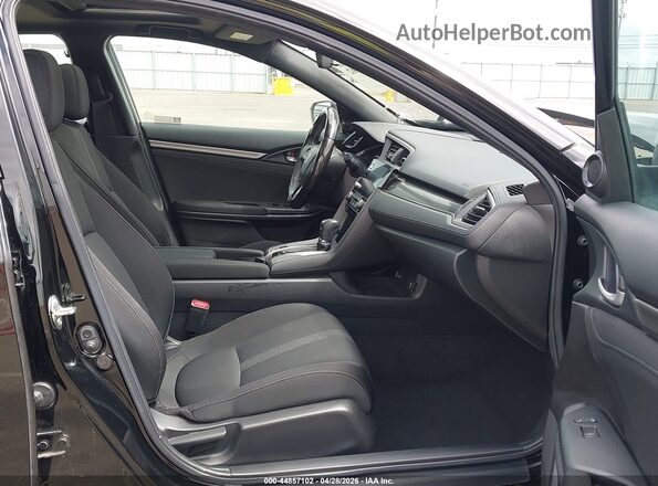 SHHFK7H66LU420730 2020 HONDA CIVIC Black Front interior view