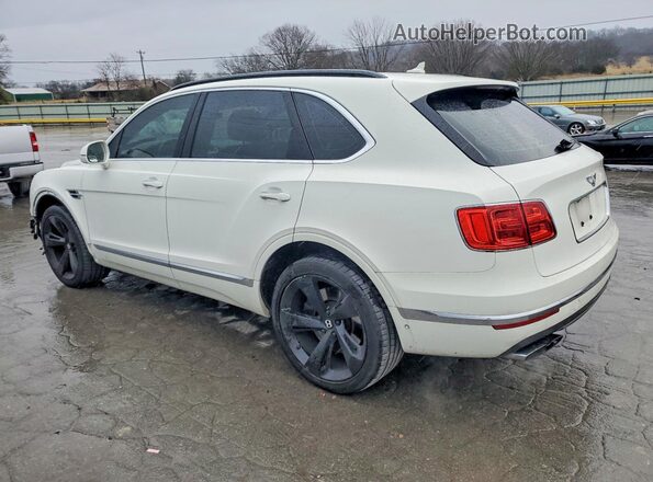 SJAAM2ZV1KC024006 2019 BENTLEY BENTAYGA White Задня ліва чверть