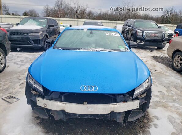 TRUA1AFV2K1002376 2019 AUDI TT Blue 