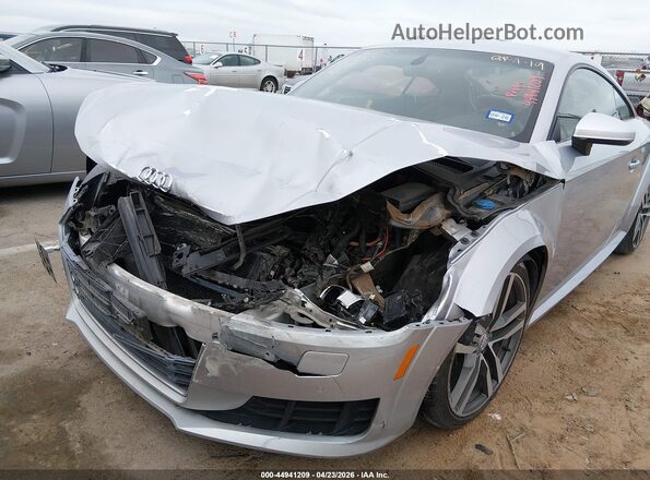 TRUC5AFV0G1017124 2016 AUDI TT Silver Vista frontal