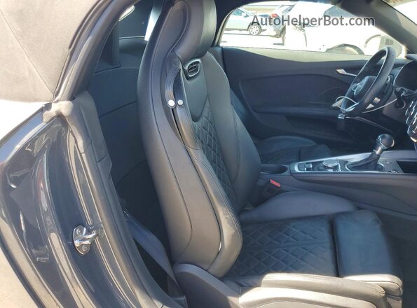 TRUTECFV5K1003224 2019 AUDI TT Gray Rear seats view