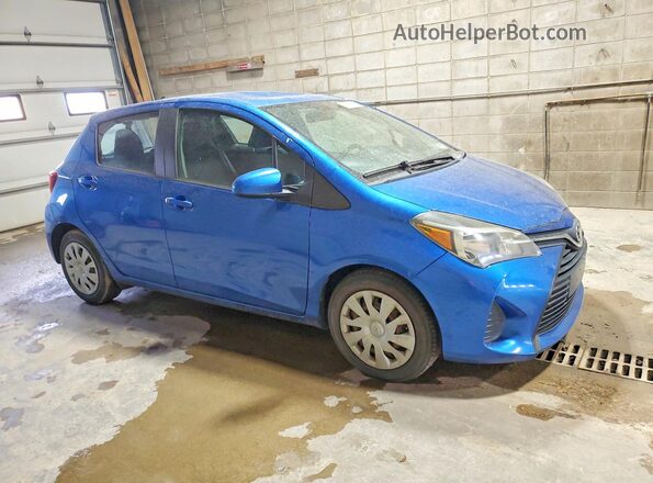 VNKKTUD3XGA062044 2016 TOYOTA YARIS Blue Front right
