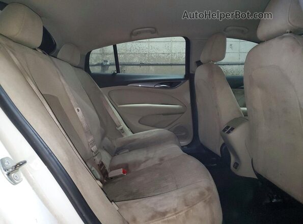 W04GL6SX2K1009356 2019 BUICK REGAL Белый Вид задних сидений