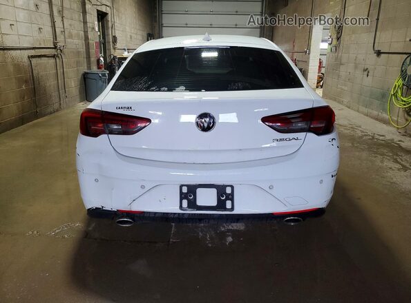 W04GL6SX2K1009356 2019 BUICK REGAL Белый Вид сзади