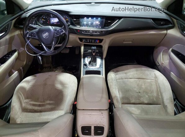 W04GL6SX2K1009356 2019 BUICK REGAL Белый Вид панели приборов