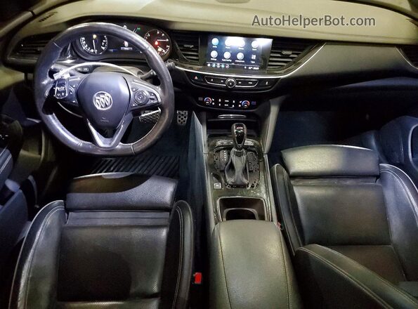 W04GS6SS9K1033872 2019 BUICK REGAL Белый Вид панели приборов