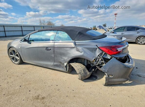 W04WT3N55GG044157 2016 BUICK CASCADA Gray Rear left