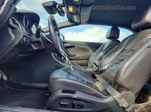 W04WT3N55GG044157 2016 BUICK CASCADA Gray Front interior view