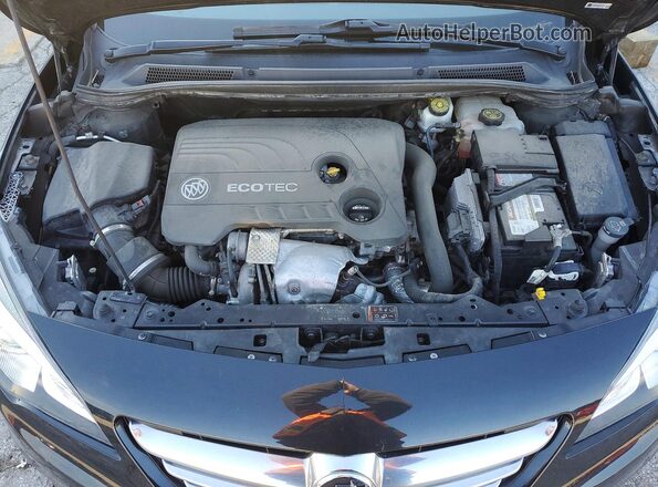 W04WT3N58GG100723 2016 BUICK CASCADA Black უკანა სალონის ხედი