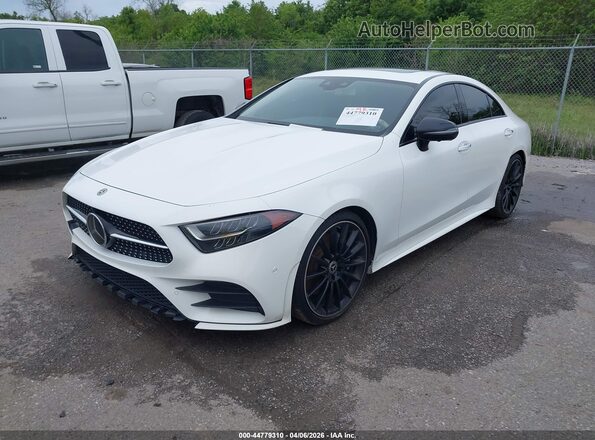 W1K2J5JB2LA075080 2020 MERCEDES-BENZ CLS-CLASS White Առջևի ձախ երեք քառորդ տեսարան