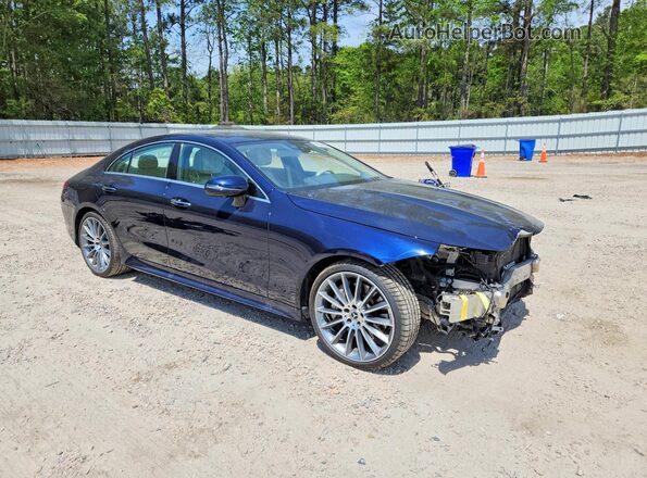 W1K2J5KB4LA073104 2020 MERCEDES-BENZ CLS-CLASS Синий Передняя правая четверть