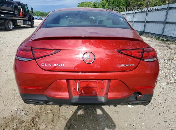 W1K2J5KB4MA087540 2021 MERCEDES-BENZ CLS-CLASS Red Vista trasera