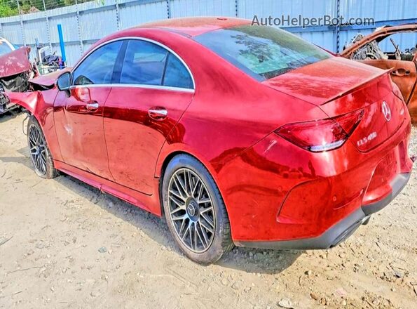 W1K2J5KB4MA087540 2021 MERCEDES-BENZ CLS-CLASS Red Trasero izquierdo