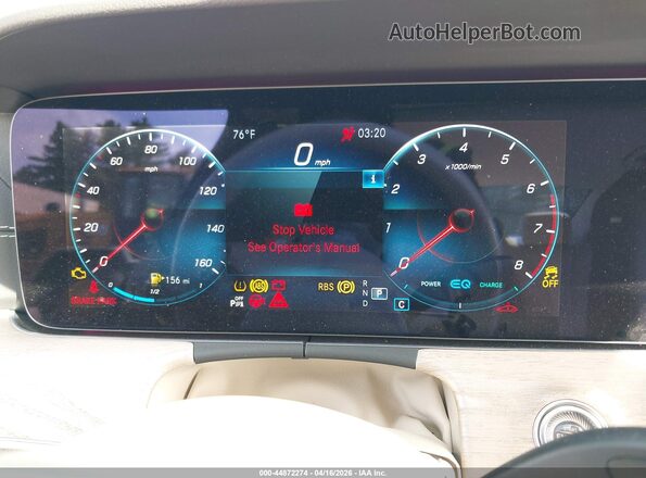 W1K2J5KB5MA086414 2021 MERCEDES-BENZ CLS-CLASS White Vista de los asientos traseros