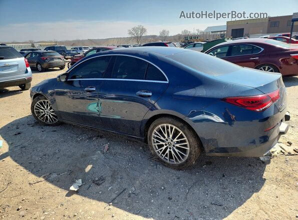 W1K5J4HB2MN177535 2021 MERCEDES-BENZ CLA-CLASS Blue Rear left