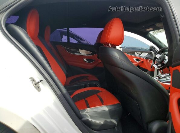 W1K7X5KB6MA038439 2021 MERCEDES-BENZ AMG White უკანა სავარძლების ხედი