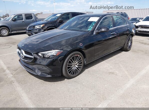 W1KAF4GB0PR152552 2023 MERCEDES-BENZ C-CLASS Black Przód lewy