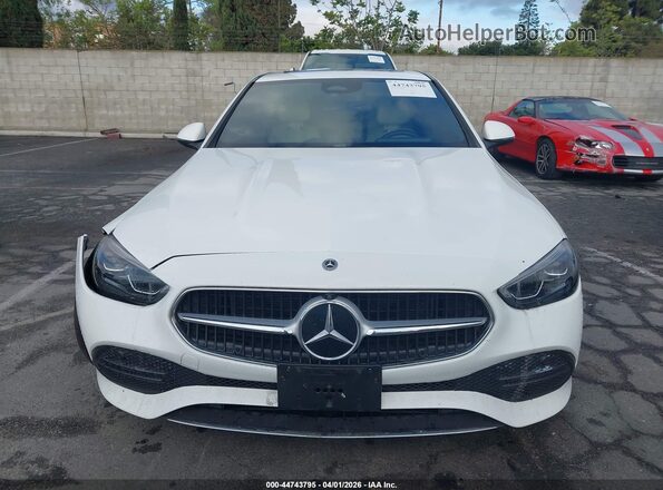 W1KAF4GB1PR094659 2023 MERCEDES-BENZ C-CLASS White Vista del cuadro de instrumentos