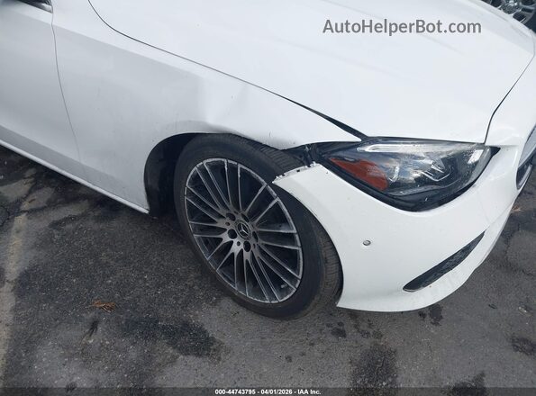 W1KAF4GB1PR094659 2023 MERCEDES-BENZ C-CLASS White Vista frontal