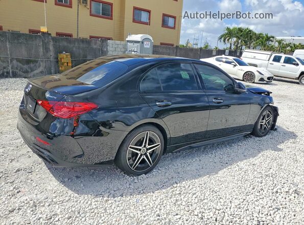 W1KAF4HB0SR246714 2025 MERCEDES-BENZ C Black უკანა მარჯვენა