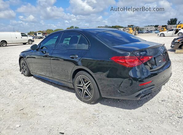 W1KAF4HB0SR246714 2025 MERCEDES-BENZ C Black უკანა მარცხენა