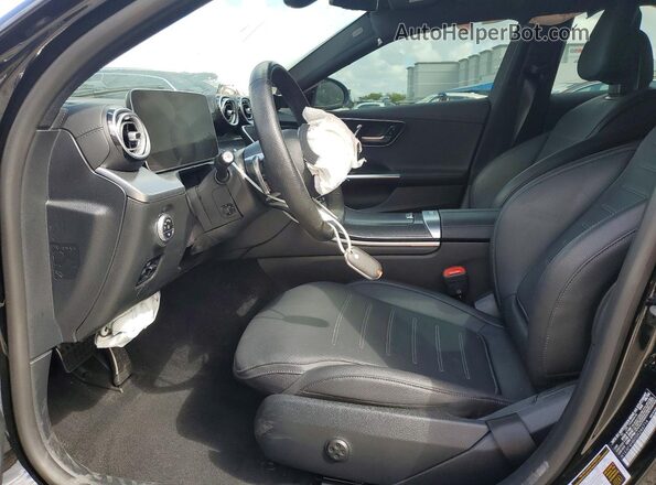 W1KAF4HB0SR246714 2025 MERCEDES-BENZ C Black წინა სალონის ხედი