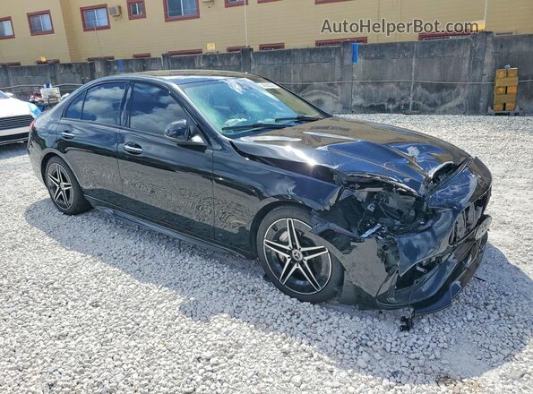 W1KAF4HB0SR246714 2025 MERCEDES-BENZ C Black წინა მარჯვენა