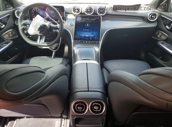 W1KAF4HB0SR246714 2025 MERCEDES-BENZ C Black წინა პანელის ხედი