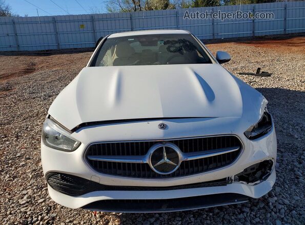 W1KAF4HB1PR134429 2023 MERCEDES-BENZ C White Դիմացի տեսք
