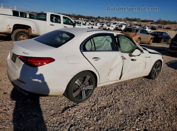 W1KAF4HB1PR134429 2023 MERCEDES-BENZ C White Հետևի աջ