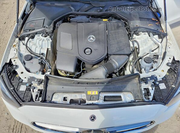 W1KAF4HB1SR262369 2025 MERCEDES-BENZ C White Սալոնի հետևի տեսք
