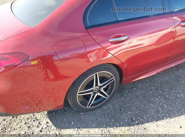 W1KAF4HB3PR110004 2023 MERCEDES-BENZ C-CLASS Red Front view