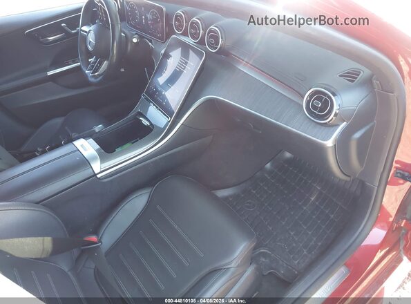 W1KAF4HB3PR110004 2023 MERCEDES-BENZ C-CLASS Red Front interior view