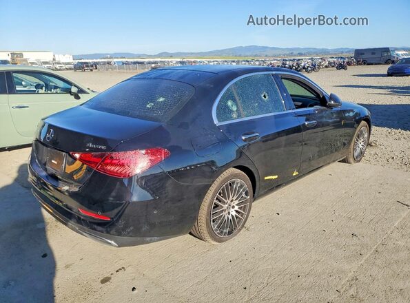 W1KAF4HB5SR241699 2025 MERCEDES-BENZ C Черный Задняя правая четверть
