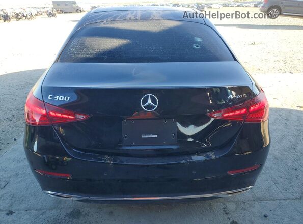 W1KAF4HB5SR241699 2025 MERCEDES-BENZ C Черный Вид сзади