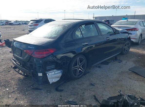 W1KAF4HB7SR243745 2025 MERCEDES-BENZ C-CLASS Black Trasero derecho