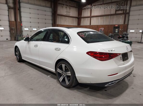 W1KAF4HB7TR302357 2026 MERCEDES-BENZ C-CLASS White Tył lewy