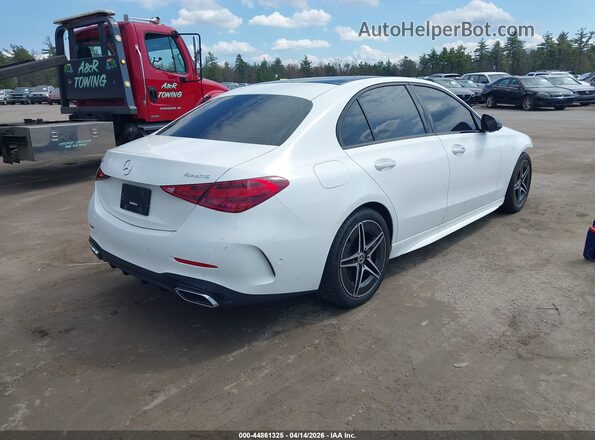 W1KAF4HB8PR154998 2023 MERCEDES-BENZ C-CLASS White Trasero derecho