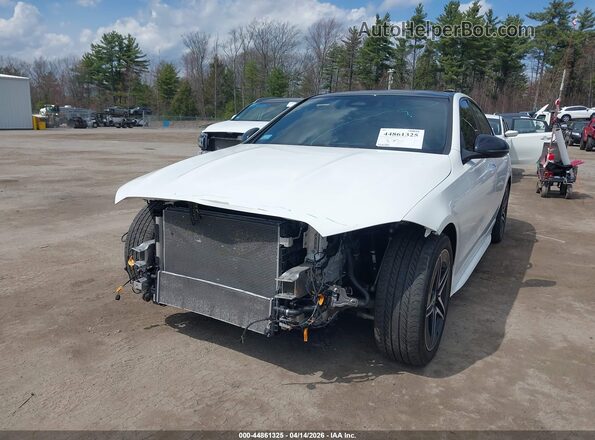 W1KAF4HB8PR154998 2023 MERCEDES-BENZ C-CLASS White Vista frontal