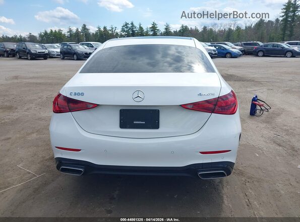 W1KAF4HB8PR154998 2023 MERCEDES-BENZ C-CLASS White 